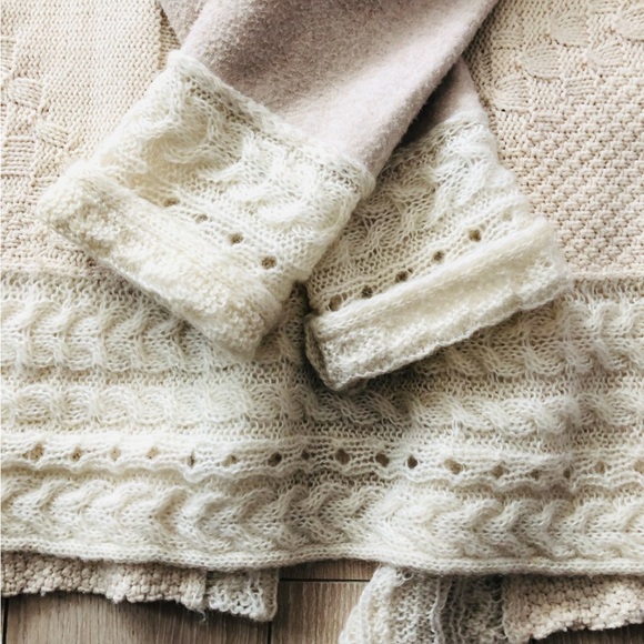 Anthropologie Knitted & Knotted Regan Open Front Textured Cardigan Size M - Picture 10 of 13